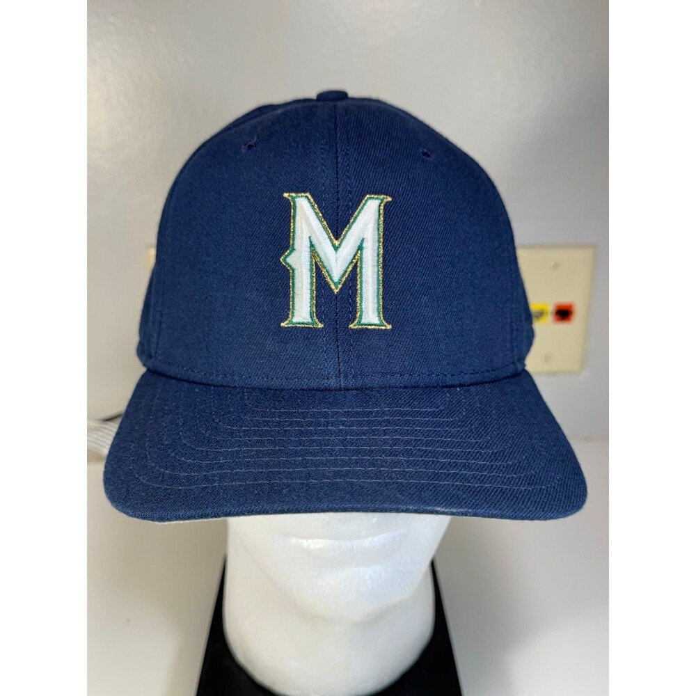 Vintage Milwaukee Brewers Snapback Hat MLB Baseball USA New Era